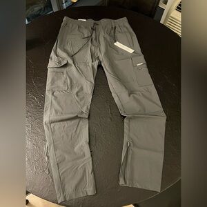 Hyper Denim Charcoal Cool Zipper Pants